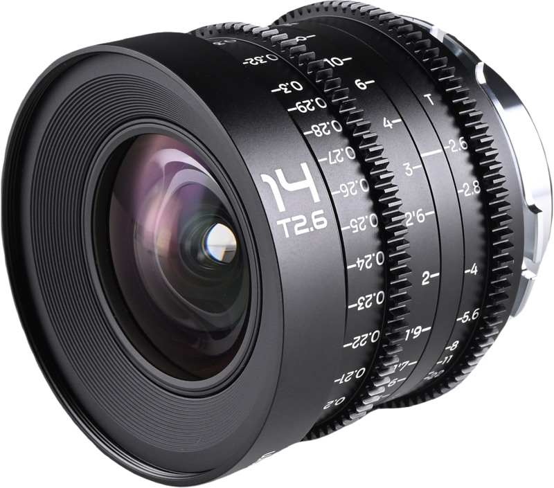 and extensive creative possibilities. Offering a broad 114° angle of view