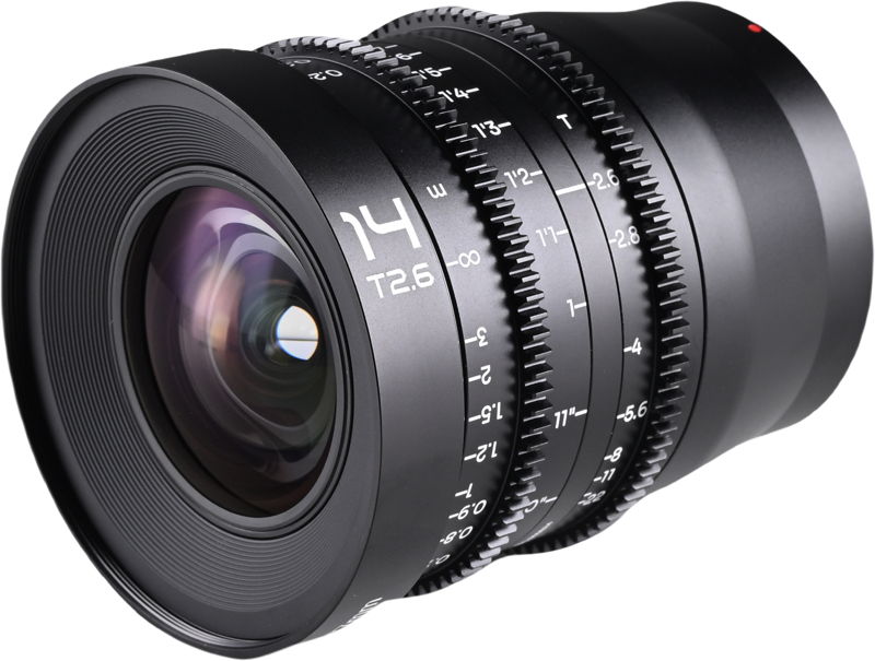 and extensive creative possibilities. Offering a broad 114° angle of view