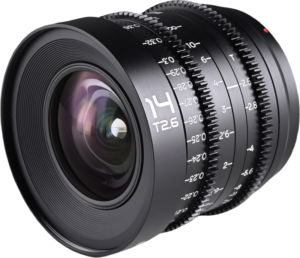 and extensive creative possibilities. Offering a broad 114° angle of view