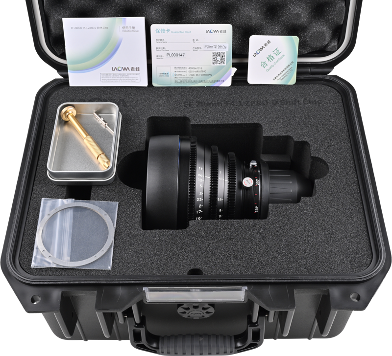 LAOWA 20mm T4.1 Zero-D Shift Cine Arri PL