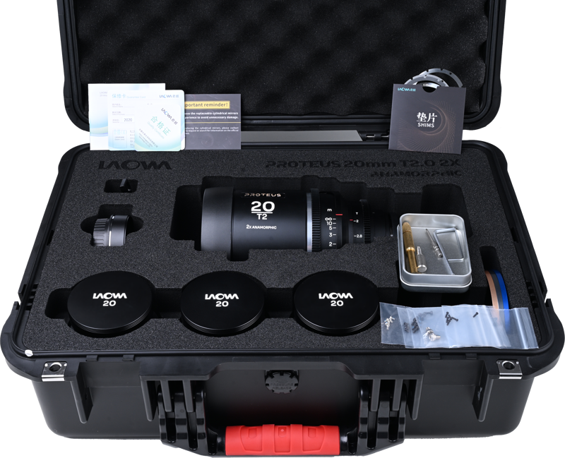 LAOWA Proteus Flex 2X Anamorphic 20mm T2-Arri PL/ Canon EF