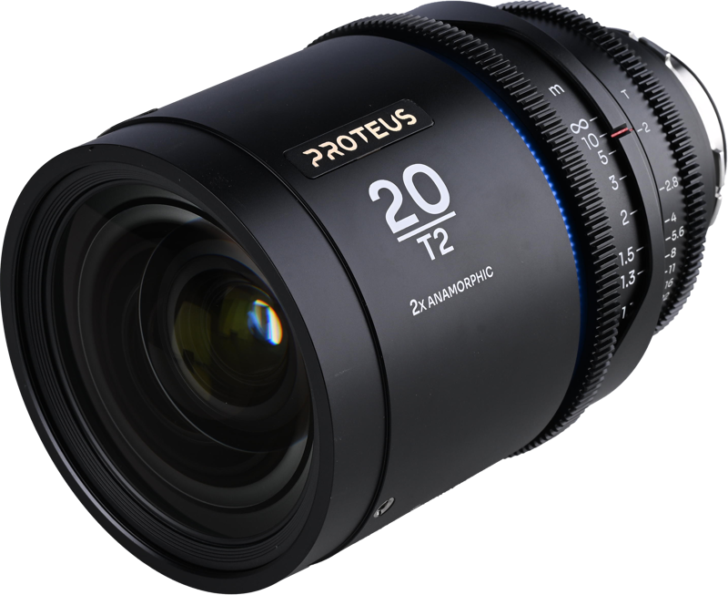 LAOWA Proteus 2X Anamorphic 20mm T2 -Blue - Arri PL/ Canon EF