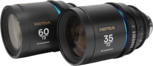 LAOWA Proteus 2xAnamorphic 2-Lens Bundle Set A (35mm, 60mm) - Blue - Arri PL/Canon EF (feet)