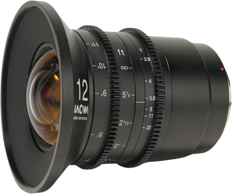 LAOWA 12mm T2.9 Zero-D Cine Lens - Canon RF (feet)