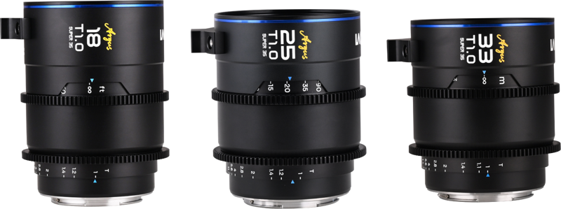 Laowa Argus S35 Cine T1 lenses offer filmmakers and cinematographers exceptional optical quality