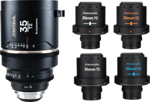 combining a versatile medium-wide focal length with a true 2X anamorphic squeeze ratio. Designed specifically for Super 35 sensors