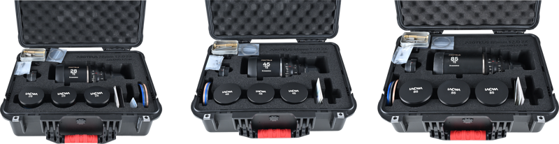 LAOWA Proteus Flex 2X Anamorphic 3-Lens Bundle Set A (28mm, 45mm, 85mm)-Arri PL/Canon EF