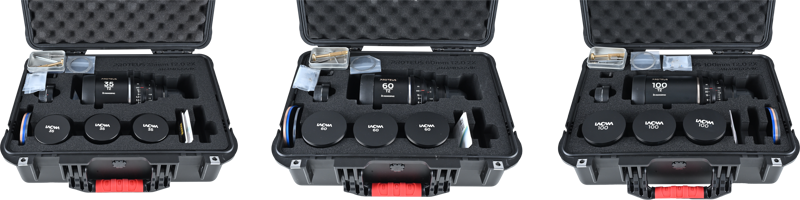 LAOWA Proteus Flex 2X Anamorphic 3-Lens Bundle Set B (35mm, 60mm, 100mm)-Arri PL/Canon EF