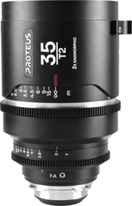 LAOWA Proteus 2X Anamorphic 35mm T2 - Silver - Arri PL/Canon EF