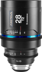 LAOWA Proteus 2X Anamorphic 28mm T2 - Blue - Arri PL/Canon EF