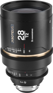 LAOWA Proteus 2X Anamorphic 28mm T2 - Amber - Arri PL/Canon EF