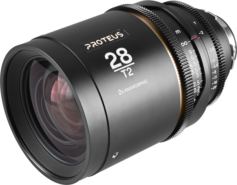 LAOWA Proteus 2X Anamorphic 28mm T2 - Amber - Arri PL/Canon EF