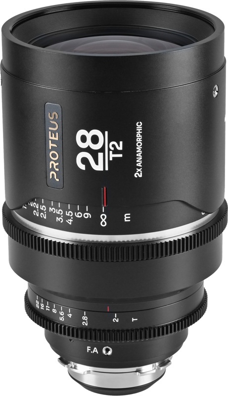 LAOWA Proteus 2X Anamorphic 28mm T2 - Silver - Arri PL/Canon EF