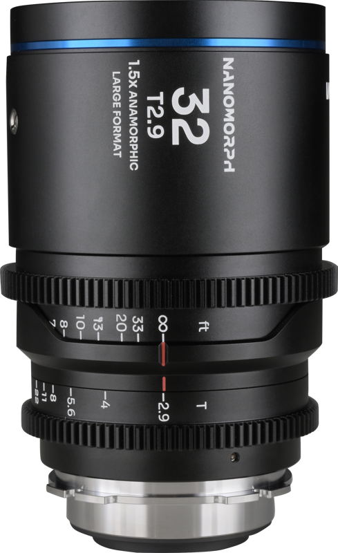 Laowa introduces the Nanomorph LF 32mm T2.9 1.5X anamorphic lens
