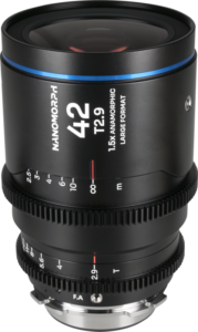 designed for filmmakers seeking a versatile focal length for large-format cinema cameras featuring Arri PL and Canon EF mounts. With its 42mm focal length