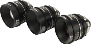 50mm) (Silver) is a versatile anamorphic lens set designed for Super35 cinema cameras. Offering a 1.5x anamorphic squeeze