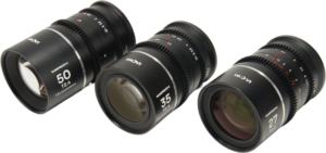 50mm) (Silver) is a versatile anamorphic lens set designed for Super35 cinema cameras. Offering a 1.5x anamorphic squeeze