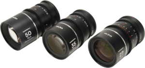 50mm) (Silver) is a versatile anamorphic lens set designed for Super35 cinema cameras. Offering a 1.5x anamorphic squeeze