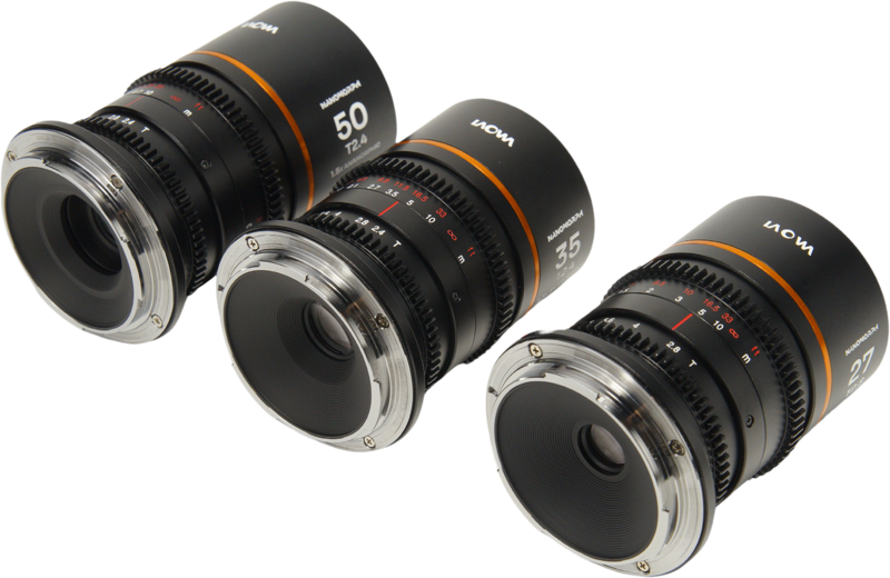 these lenses create a true cinematic widescreen look with beautifully rendered oval bokeh and elongated horizontal flares. Covering a wide range of focal lengths