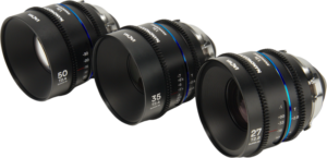 50mm) (Blue) is a versatile anamorphic lens set designed for Super35 cinema cameras. Offering a 1.5x anamorphic squeeze