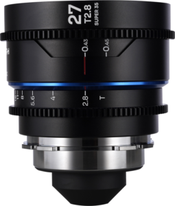 LAOWA Nanomorph 27mm T2.8 1.5X S35 (Blue) - Arri PL/Canon EF