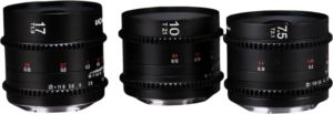 LAOWA MFT Cine Prime 3-Lens Wide Bundle (7.5mm, 10mm, 17mm)