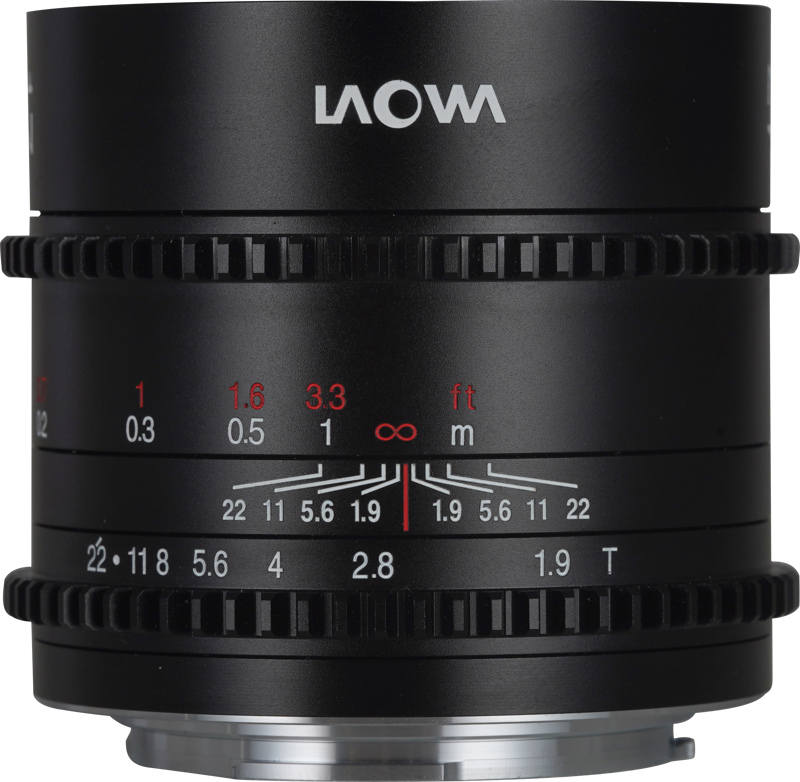 The Laowa 17mm T1.9 MFT Cine Lens is a compact