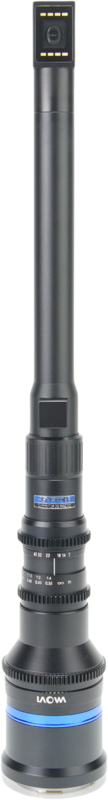 The Laowa 24mm T14 2X Periprobe Lens is a groundbreaking creative tool for filmmakers and photographers seeking unique angles and unprecedented perspectives. Its innovative periscope-style design allows you to achieve previously impossible shots
