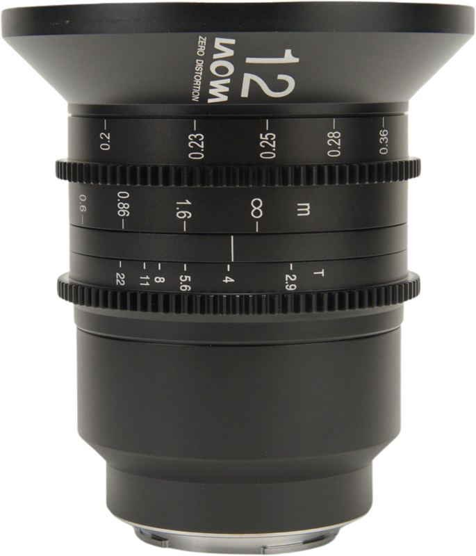 LAOWA 12mm T2.9 Zero-D Cine Lens - Sony FE