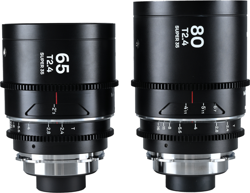 The Laowa Nanomorph S35 Prime 2-Lens Bundle combines two of the most versatile anamorphic lenses for filmmakers seeking cinematic quality and creative flexibility. Featuring the 65mm and 80mm T2.4 lenses