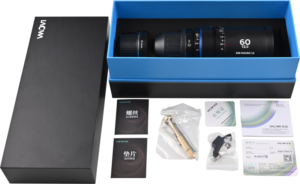 LAOWA Nanomorph 60mm T2.9 1.5X S35 Macro 1:2 (Blue) - Arri PL/Canon EF