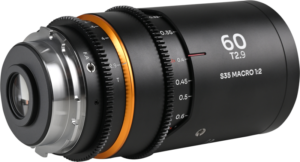 LAOWA Nanomorph 60mm T2.9 1.5X S35 Macro 1:2 (Amber) - Arri PL/Canon EF