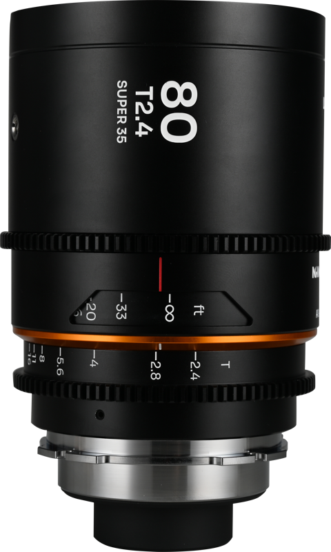 The Laowa Nanomorph 80mm T2.4 1.5X S35 is a compact and lightweight anamorphic cine lens designed to deliver stunning cinematic visuals with a true widescreen look. With a 1.5X squeeze ratio