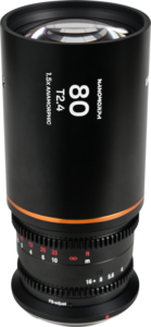 and a signature anamorphic aesthetic while maintaining sharpness and clarity. The 80mm focal length provides a flattering telephoto perspective