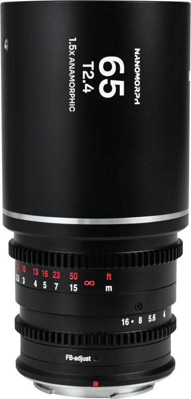this lens delivers a true cinematic widescreen look with beautifully rendered oval bokeh and elongated horizontal flares. The 65mm focal length provides a flattering compression effect