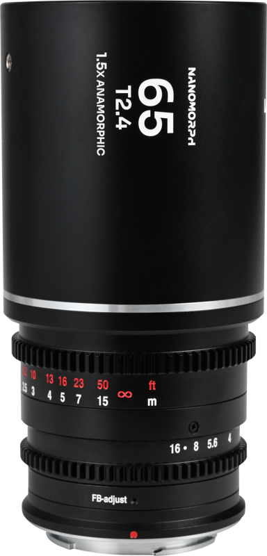 this lens delivers a true cinematic widescreen look with beautifully rendered oval bokeh and elongated horizontal flares. The 65mm focal length provides a flattering compression effect