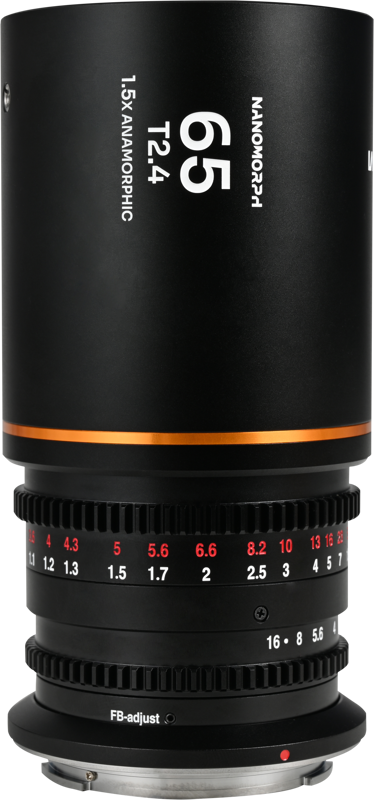 this lens delivers a true cinematic widescreen look with beautifully rendered oval bokeh and elongated horizontal flares. The 65mm focal length provides a flattering compression effect