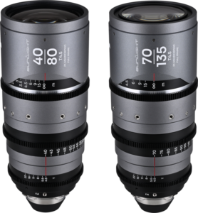 LAOWA Sunlight 2X Anamorphic Zoom 2-Lens Bundle (40-80mm,70-135mm) (Silver) Arri PL