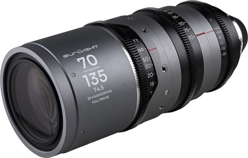 LAOWA Sunlight 70-135mm T4.5 2x FF Anamorphic Zoom (Silver) Arri PL