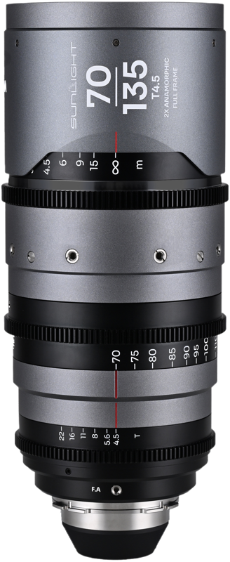 LAOWA Sunlight 70-135mm T4.5 2x FF Anamorphic Zoom (Clear) Arri PL