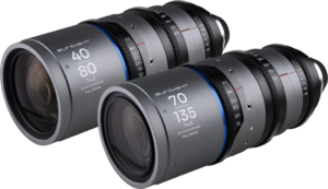 LAOWA Sunlight 2X Anamorphic Zoom 2-Lens Bundle (40-80mm,70-135mm) (Blue) Arri PL