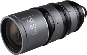 with a constant T4.5 aperture and a parfocal design that holds focus while zooming.