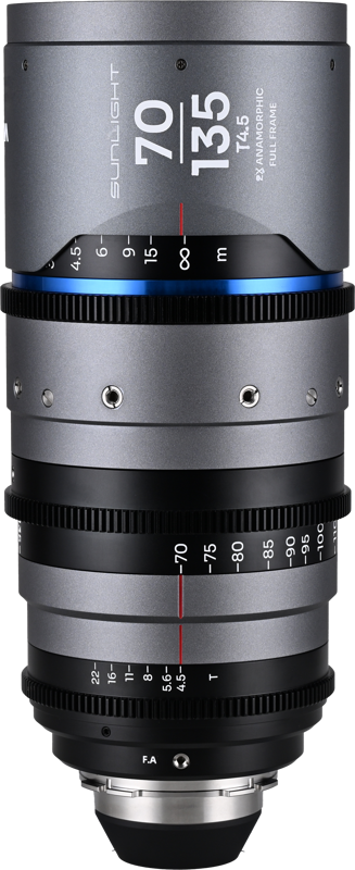 LAOWA Sunlight 70-135mm T4.5 2x FF Anamorphic Zoom (Blue) Arri PL