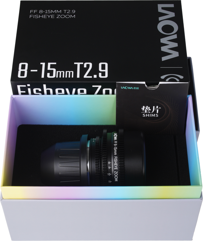 LAOWA 8-15mm T2.9 FF Zoom Fisheye Cine - Arri PL