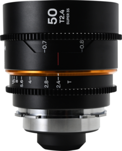 LAOWA Nanomorph 50mm T2.4 1.5X S35 (Amber) - Arri PL/Canon EF