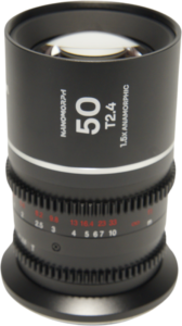 this lens creates a true cinematic widescreen look with beautifully rendered oval bokeh and elongated horizontal flares. The 50mm focal length provides a natural perspective with flattering compression