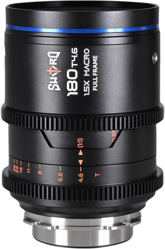 The Laowa Sword 180mm T4.6 1.5X Macro Cine Lens is a specialized telephoto macro lens designed for professional cinematographers who need extreme close-up capabilities with extended working distance. With its 1.5X magnification