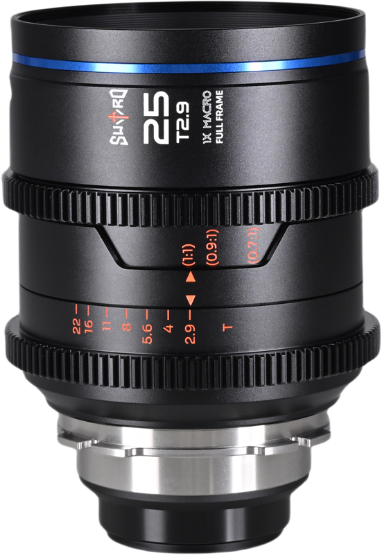 The Laowa Sword 25mm T2.9 1X Macro Cine Lens is a high-performance macro cinema lens designed to deliver exceptional close-up capabilities while maintaining a natural perspective. With its true 1:1 magnification and a bright T2.9 aperture