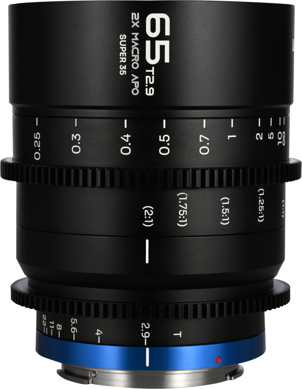 The Laowa 65mm T2.9 2X Macro APO Cine Lens is a professional cinema macro lens designed specifically for APS-C mirrorless cameras