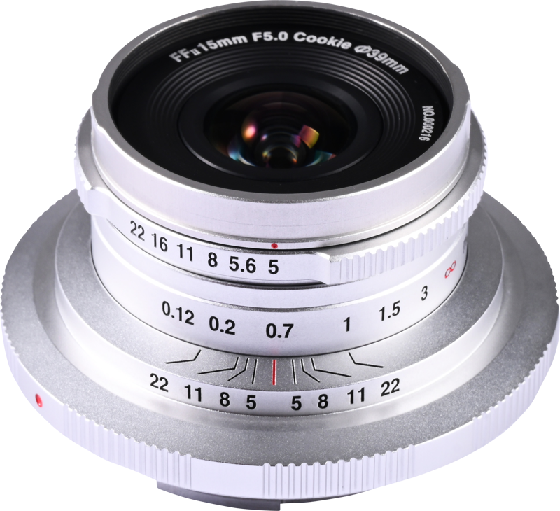 pancake-style lens crafted specifically for full-frame mirrorless cameras. With its unique 15mm ultra-wide-angle perspective